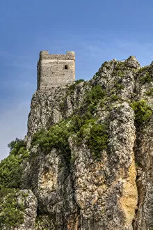 Images Dated 10th April 2019: Moorish castle, Zahara de la Sierra, Andalusia, Spain