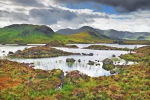 Northwest Highlands Prints: Moorland at Rannoch Moor - United Kingdom, Scotland, Argyll and Bute