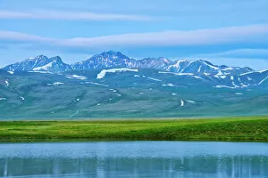 Northern Canada Collection: Two Moose Lake, Dempster Highway, Yukon, Canada