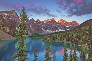 Spruce Prints: Moraine Lake und Valley of the Ten Peaks - Canada, Alberta, Banff National Park