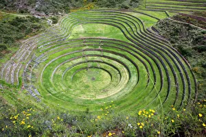 Moray Prints: Moray, archaeological site, Cuzco, Peru