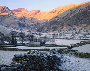 Morning Frost in Dovedale, Lake District National Park, Cumbria, England