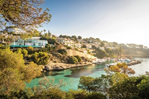 South Prints: Morning mood at Cala del Mago, Portals Vells, Mallorca, Balearic Islands, Spain