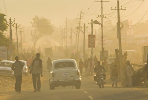 Southern Aisa Gallery: Morning along the Pushkar Road, Pushkar, Rajasthan, India