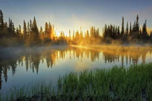 Rainier Prints: Morning at Reflection Lakes with Mt