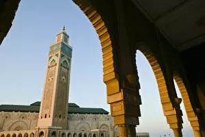 Images Dated 24th August 2010: Morocco, Casablanca, Hassan II Mosque (b