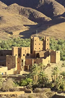 Images Dated 4th January 2012: Morocco, Draa Valley, Kasbah Tamnougalt