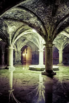 Images Dated 4th January 2012: Morocco, El Jadida, Portguese Water Cisterns