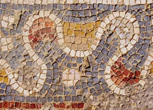 Floor Prints: Mosaic Floor in Jerash, Jerash Governorate, Jordan