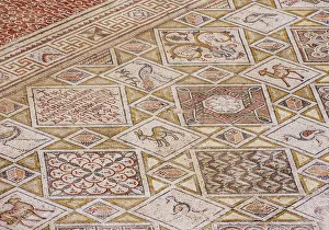 Mosaic Floor in Jerash, Jerash Governorate, Jordan