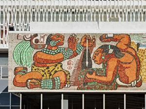 Yucatan Prints: Mosaic at the Government Palace of the State of Campeche