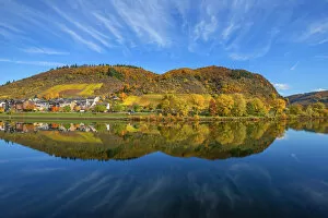 Mosel at Cochem, Mosel valley, Rhineland-Palatinate, Germany