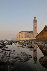 Muslims Prints: Mosque of Hassan II, Casablanca, Morocco, North Africa