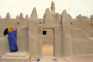 Mali Prints: Mosque at Sennissa