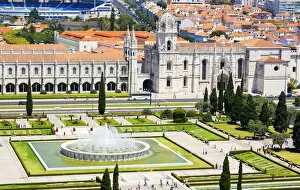 National Landmark Gallery: Mosteiro dos Jeronimos, UNESCO World Heritage Site, Belem, Lisbon, Portugal