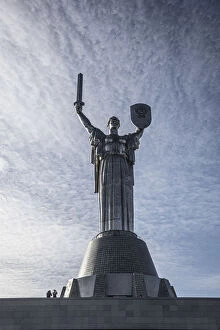 Soviet Collection: Motherland Monument, National Museum of the History of Ukraine in WW2, Kiev (Kyiv)