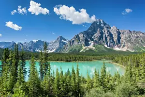 Chephren Prints: Mount Chephren from Waterfowl Lake, Banff National Park, Alberta, Canada
