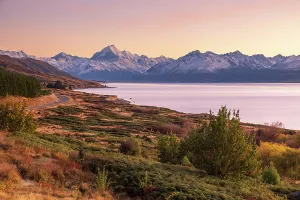 Southern Alps Prints: Mount Cook and the Southern Alps from Peter's Lookout