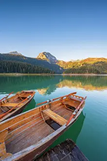 Montenegro Prints: Mount Durmitor and Crno Jevero or Black lake in the Municipality of Zabljak in northern Montenegro