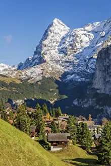 Eiger Prints: Mount Eiger, Murren, Berner Oberland, Switzerland