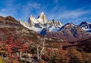 Mount Fitz Roy, Los Glaciares National Park, Santa Cruz Province, Patagonia, Argentina