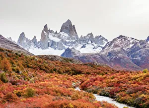 Mount Fitz Roy, Los Glaciares National Park, Santa Cruz Province, Patagonia, Argentina