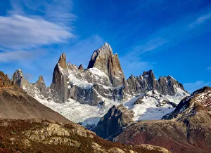 Mount Fitz Roy, Los Glaciares National Park, Santa Cruz Province, Patagonia, Argentina