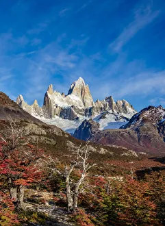 Mount Fitz Roy, Los Glaciares National Park, Santa Cruz Province, Patagonia, Argentina