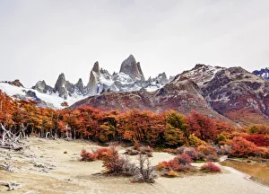 Mount Fitz Roy, Los Glaciares National Park, Santa Cruz Province, Patagonia, Argentina