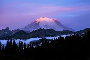 Road Trip Prints: Mount Rainier, Mount Rainier National Park, Washington, USA