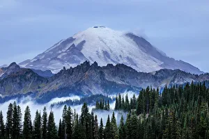 Road Trip Prints: Mount Rainier, Mount Rainier National Park, Washington, USA
