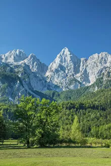 Images Dated 9th August 2022: Mount Spik and the Julian Alps, Kranjska Gora, Triglav National Park, Slovenia