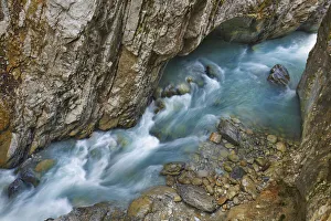 Mountain brook in Rosenlaui gorge - Switzerland, Bern, Interlaken-Oberhasli, Meiringen