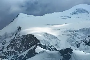 Grey Prints: Mountain impression Bellavista in Bernina Group - Switzerland, Graubunden, Engadin
