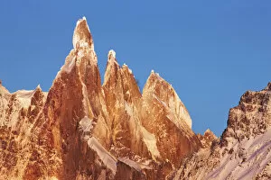 Images Dated 1st March 2021: Mountain impression Cerro Torre - Argentina, Santa Cruz, Los Glaciares, El Chalten
