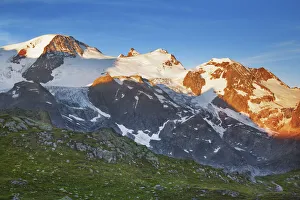 Bern Prints: Mountain impression Gwaechtenhorn - Switzerland, Bern, Uri, Sustenpass - Alps