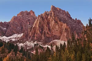 Belluno Collection: Mountain impression Monte Cristallo - Italy, Veneto, Belluno, Dolomiti d Ampezzo