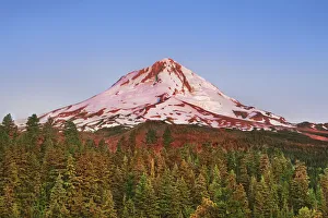 Mount Hood Prints: Mountain impression Mount Hood - USA, Oregon, Hood River, Mount Hood