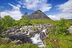 Mountain landscape at Buachaille Etive Mor - United Kingdom, Scotland, Argyll and Bute Mountain landscape at Buachaille Etive Mor - United Kingdom, Scotland, Argyll and Bute