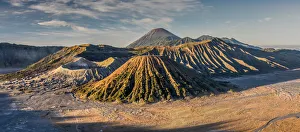 Active Prints: Mountains Bromo, Semeru, Batok and Widodaren, Bromo Tengger Semeru National Park