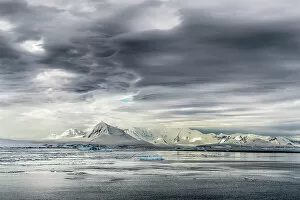Cloud Gallery: Mountains on the Lemaire Channel, Antarctica