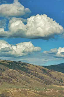 Kamloops Prints: Mountains near the City of Kamloops. Kamloops, British Columbia, Canada
