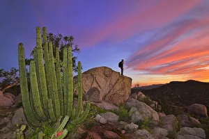 Images Dated 22nd September 2014: Mountains near La Ventanaz, Baja California, Mexico