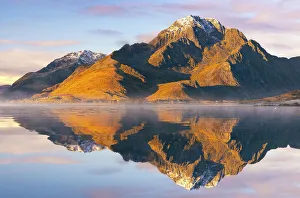 Lofoten Prints: Mountains and reflections during sunset