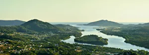 Images Dated 21st August 2017: Mouth of Minho river between Portugal and Spain