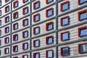 Lines Prints: Moxy London Stratford, Stratford, London, England