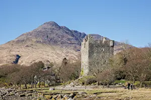 Ancient History Prints: Moy Castle, Lochbuie, Isle of Mull, Scotland, UK