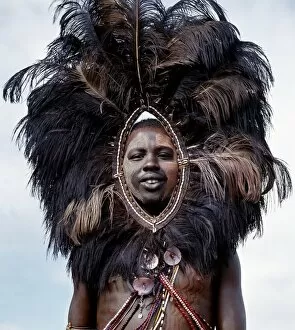 African Tribe Gallery: A Msai warrior