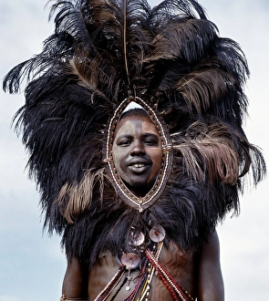 African Culture Gallery: A Msai warrior