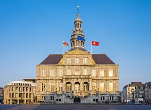 Stadhuis Prints: Mstricht Stadthuis (City Hall) on Markt market square, Centre, Mstricht, Limburg
